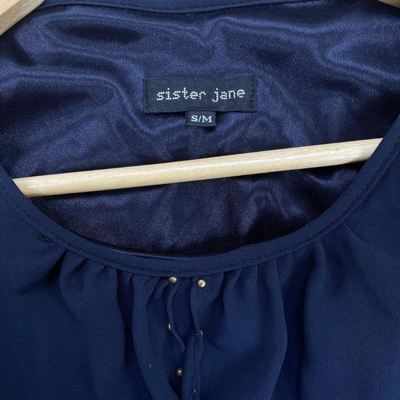 Womens Blue Dress - Picture 4 of 5